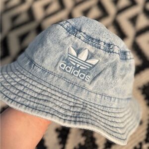 Adidas Blue Denim Bucket Hat